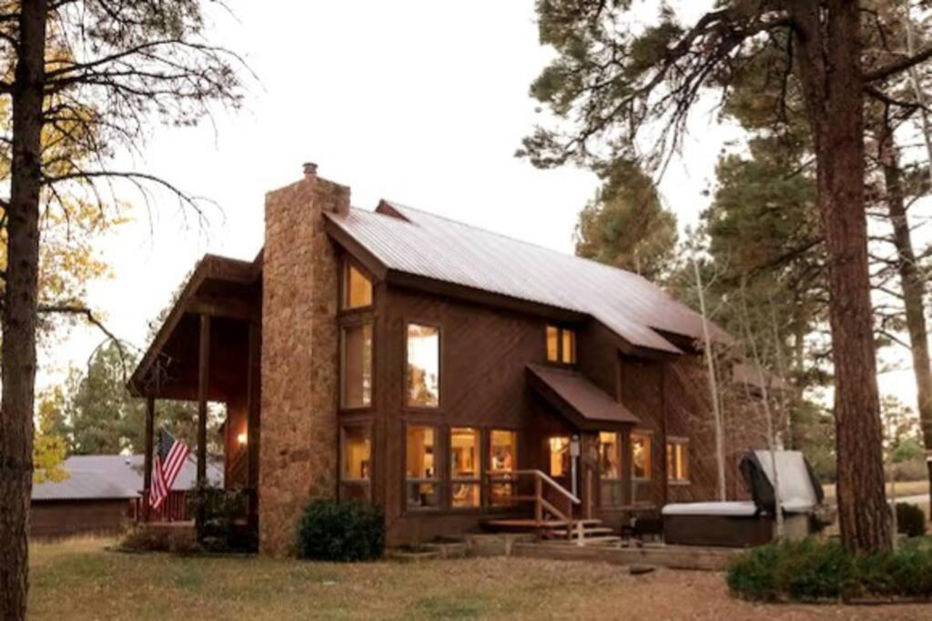 Mountain Home With Hot Tub Pagosa Springs Exterior photo